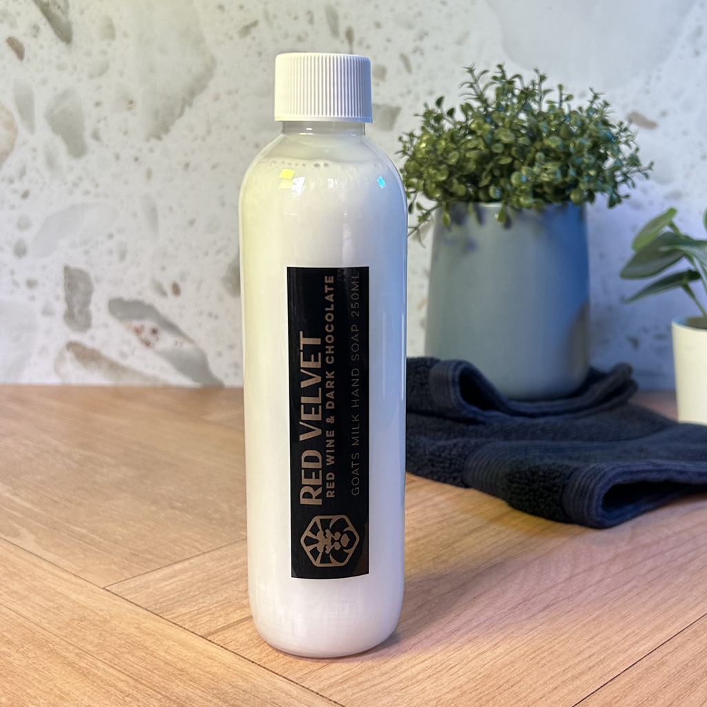 Red Velvet - Goat’s Milk Hand Soap - 250ml Refill