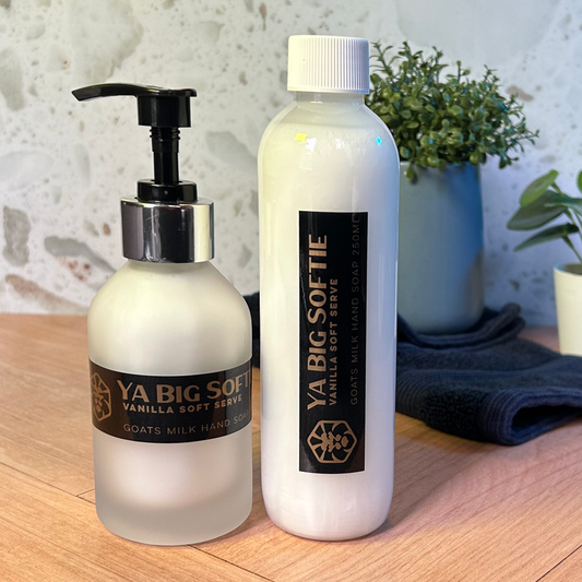 Ya Big Softie - Goat’s Milk Hand Soap - 400ml (150ml & 250ml Refill Combo)