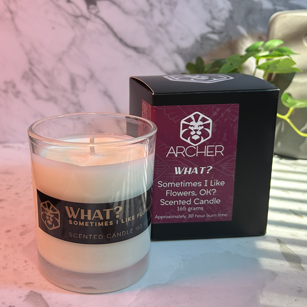 What? - Hand Poured Soy Candle - 165 gram